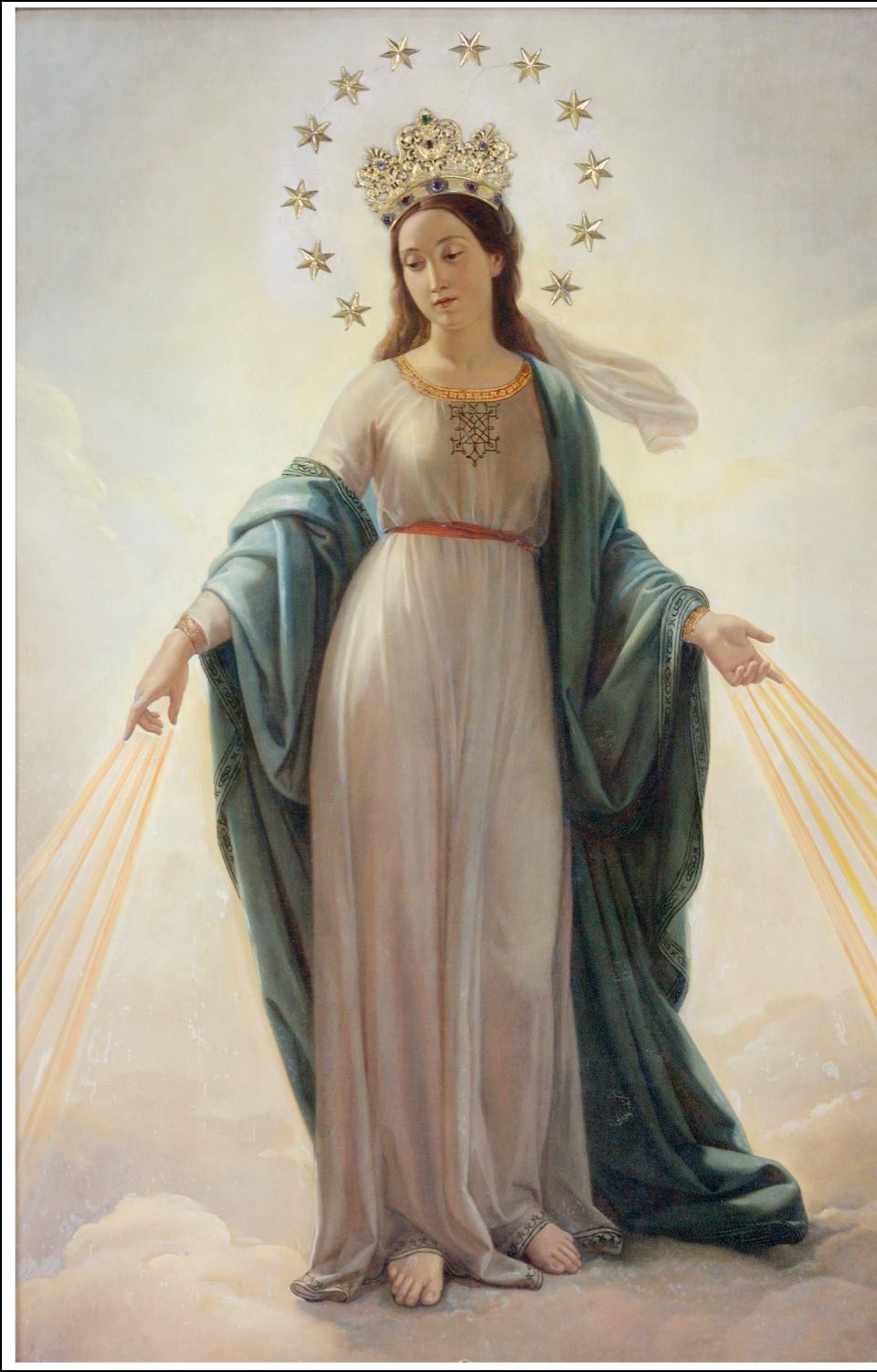 La silenziosa apparizione della Madonna del Miracolo San Francesco